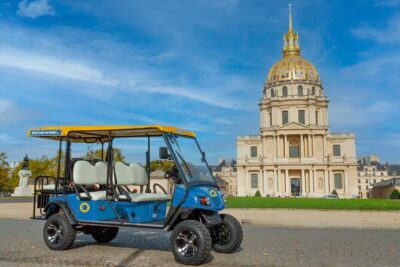 Golf Cart in Paris – Private Guided City Tour – Pickup Included