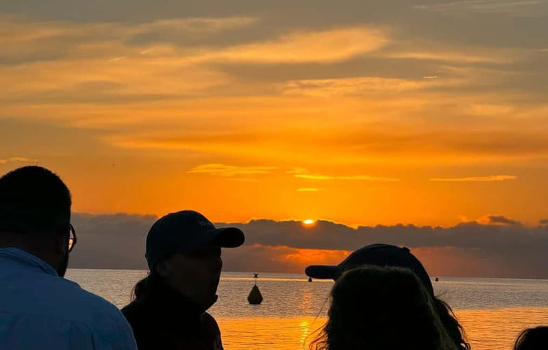 Golf Juan: Sunset Sailing Cruise with aperitif at the Island - Guide Valentin’s Style, Music on Board, and Safety Comfort