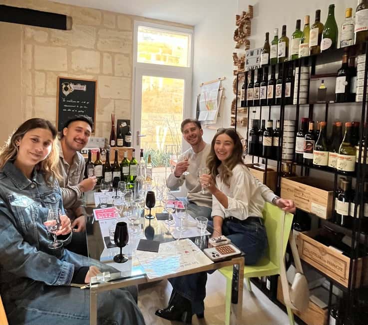 Guided Bordeaux Wine Tasting Class with 6 Wines and pairings - Key things to know before you go