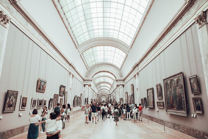 Guided tour of the Louvre Museum with tickets included - Classicism and Romanticism rooms: Napoleon, Jacques Louis David, and Delacroix