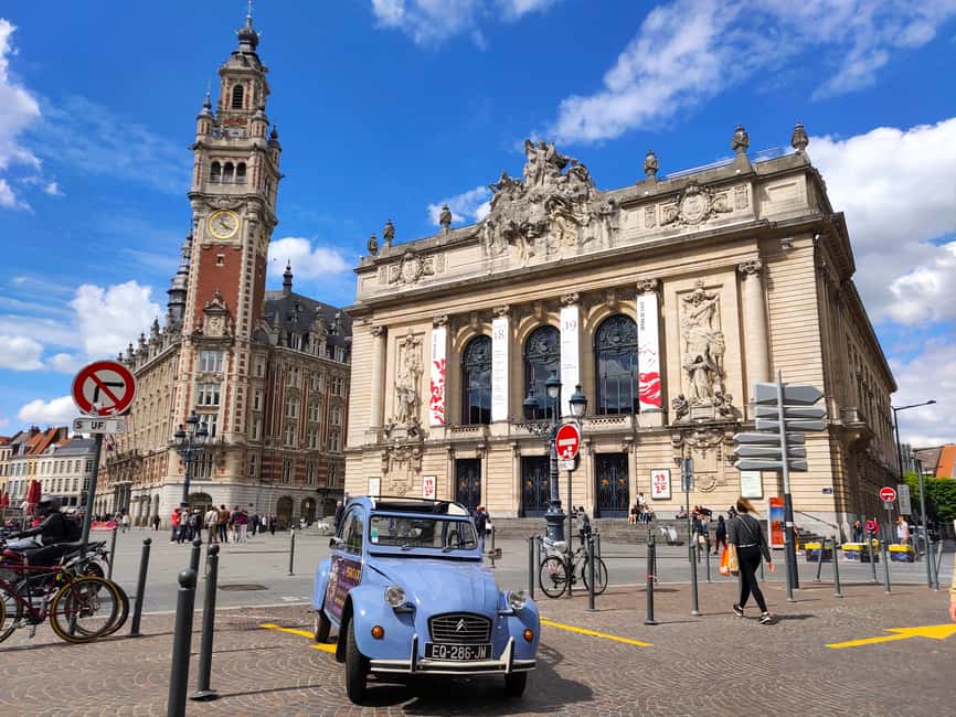 Lille Driving Tour by Convertible Citroen 2CV - Key highlights at a glance