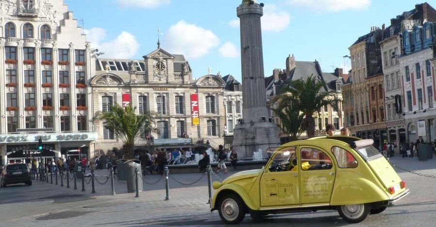 Lille Driving Tour by Convertible Citroen 2CV - Why a convertible 2CV is such a smart way to see Lille