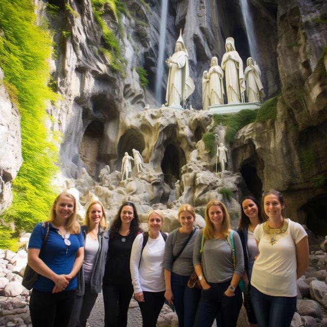 Lourdes: Sanctuary Guided Walking Tour - Rosary Basilica and Crypt: where the mood becomes candlelit