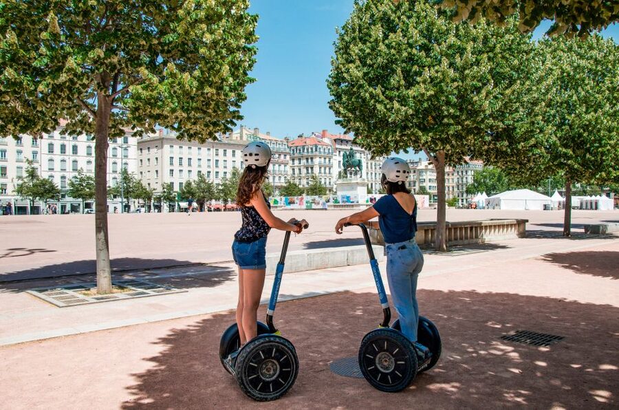 Lyon: Discovery Tour by Segway - Bellecour Square, plus the Fourvière and Croix-Rousse views that frame the city