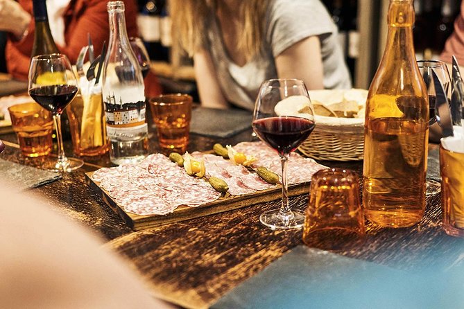 Lyon Old Town Food Tour with Local Specialties Tasting & Lunch - Charcuterie and red wine: the part meat lovers wait for