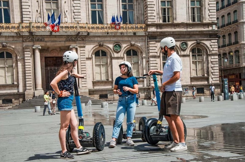 Lyon: Segway Tour Along Rhône and Saône River - Palais de Justice, Place des Jacobins, and Hôtel-Dieu de Lyon in short, high-signal stops