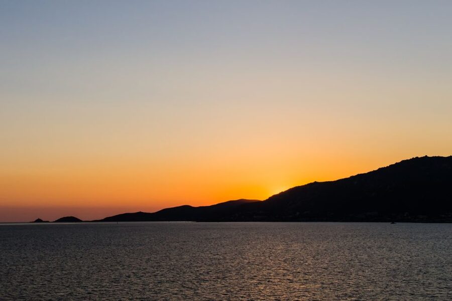 Magic Sanguinaires Sunset from Ajaccio/Porticcio – Aperitif - Entering the Sanguinaires at the right hour