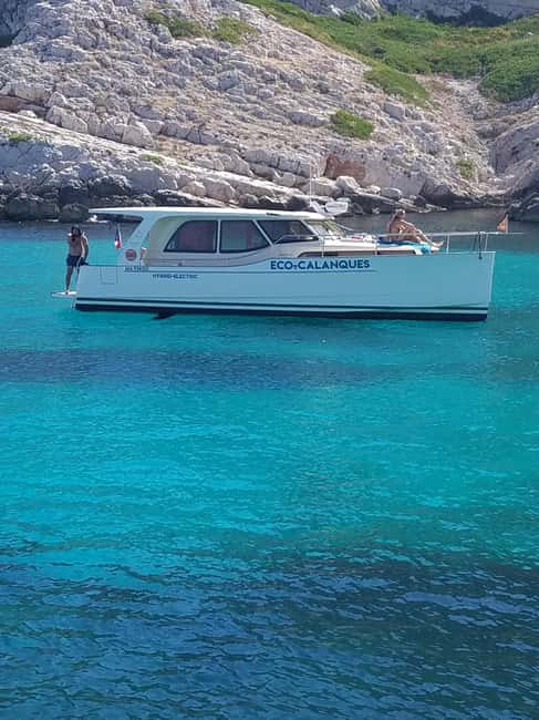 Marseille: Calanques National Park Boat Trip with Swimming - Why a quiet electric-leaning boat matters in the Calanques
