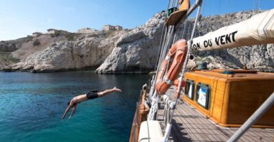 Calanques Sailing Day Trip with Lunch and Wine