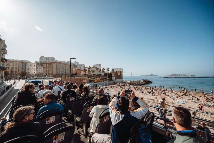 Marseille: City Sightseeing Hop-On Hop-Off Bus Tour - MUCEM and Waterfront Architecture, Without Committing All Day
