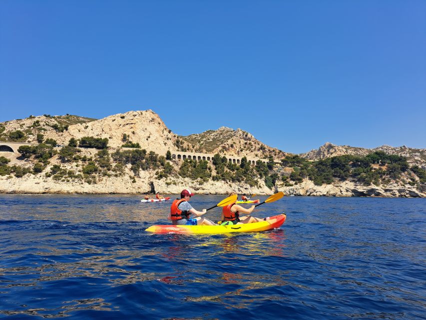 Marseille: Côte Bleue Calanques Half-Day Kayak Tour - Establon Creek and Aragnols Creek: Where the Scenery Turns Personal