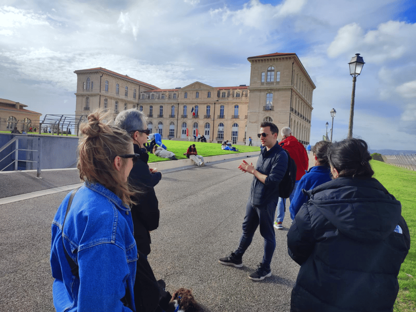 Marseille: Half-Day City Highlights Guided Walking Tour - Saint Victors Abbey and the Monument aux morts, history with weight