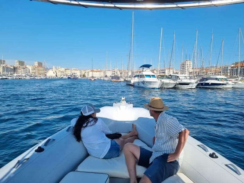 Marseille: Old Port Boat Tour - From Bateau Marseille Calanques to the Old Port in Real Time