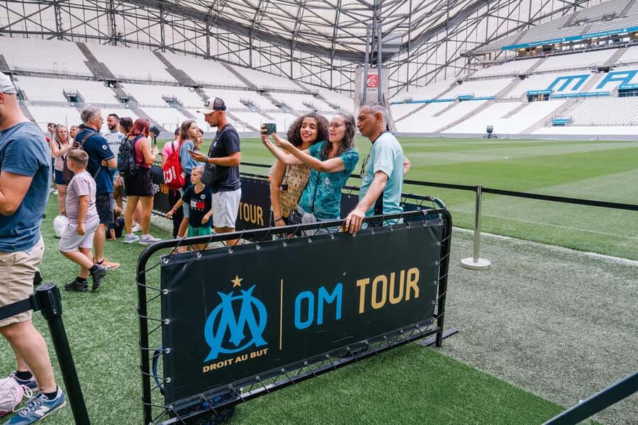 Marseille: OM Stadium Access at the Orange Velodrome - Pitch-side views: the stadium as a physical place
