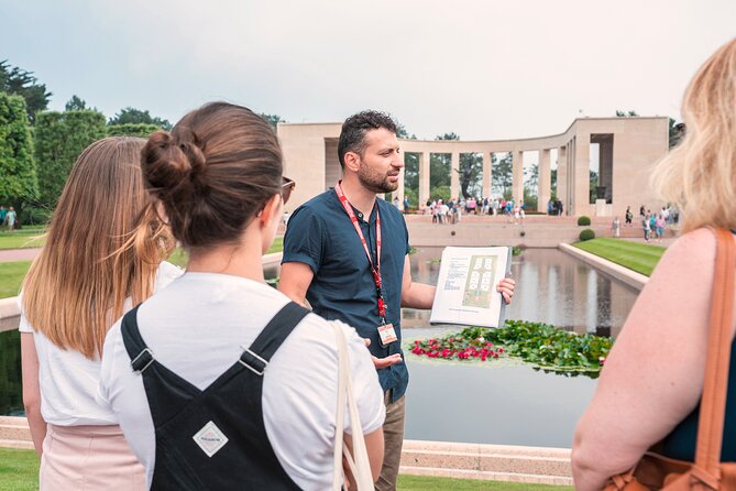 Mémorial de Caen Museum Admission and Guided Tour of D-Day Sites - The American Cemetery at Colleville-sur-Mer: where history becomes names