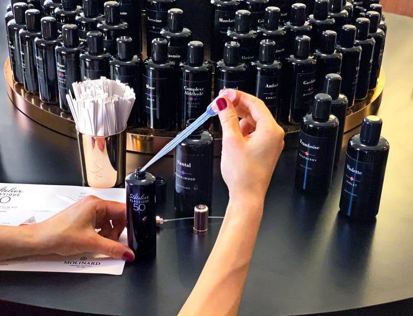 MOLINARD Parfums Nice: Classic Perfume Workshop 1 Hour - Timing, language, and the shop-day reality in Nice