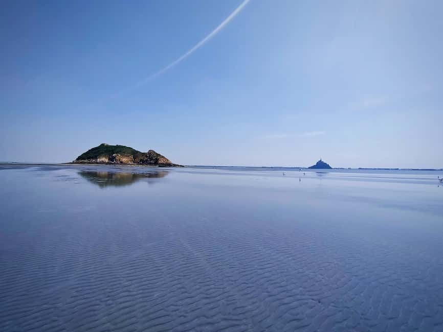 Mont-saint-Michel : Walk in the heart of the Bay - The Bay Loop: 7 km of sand, water, and Tombelaine’s granite