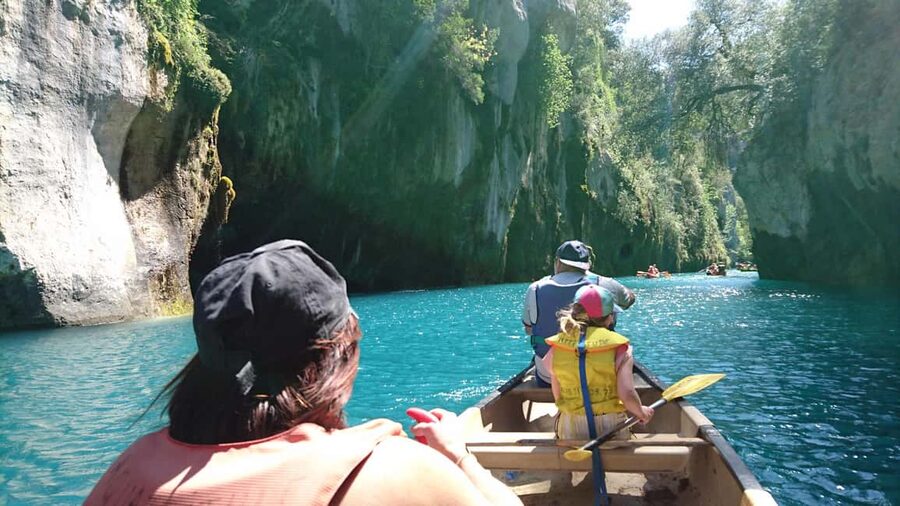 Montpezat: Canoe and kayak rental in the Verdon Gorges - Baudinard Canyon and the lake time that makes the half day feel full