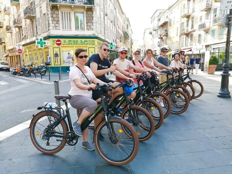 Nice 3Hrs by EBike: Essentials Oldest Districts & Panoramas - Place Garibaldi and Nice Harbour, where the route makes sense