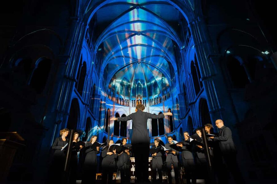 Nice Basilica: New Sound and Light Show – LUMINISCENCE - What the 45 to 50 minutes feels like: the show sequence, step by step