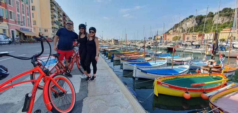 Nice: Bike or E-Bike Rental - Antibes or Villefranche/Mer: Choosing Your Riviera Stretch