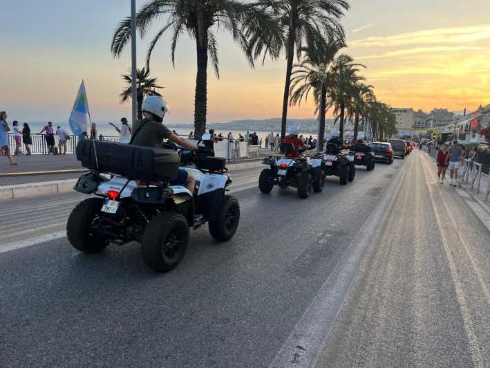 NICE BY ELECTRIC QUAD:panoramic tour from Nice - Quick hits from the Nice panoramic quad route