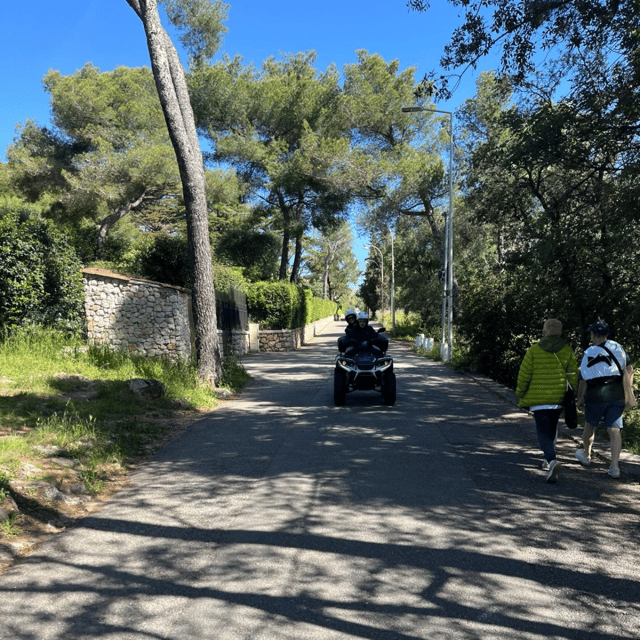 NICE BY ELECTRIC QUAD:panoramic tour from Nice - Mont Boron climb: where the panoramas start