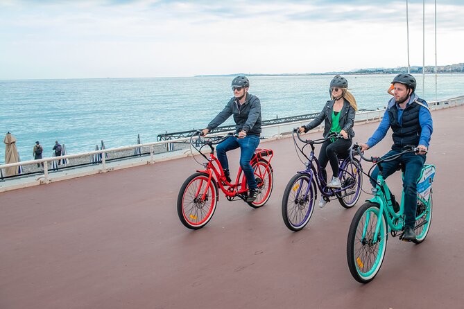 Nice City Best Highlights E-bike Tour - Place Masséna and the Sun Fountain, finishing in the city heart
