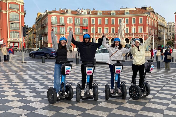 Nice City Segway Sightseeing Tour - #ilovenice Viewpoint and the World Wars Memorial Moment