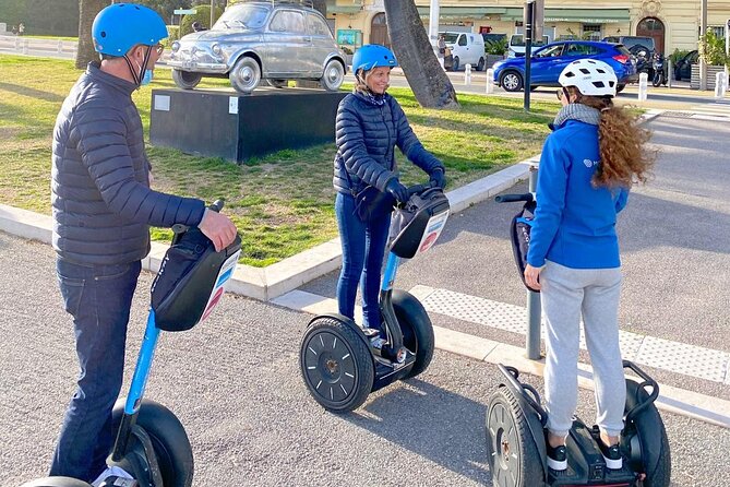 Nice City Segway Sightseeing Tour - Castle Hill: The Park, the Waterfall, and the Big Bay of Angels Panoramas