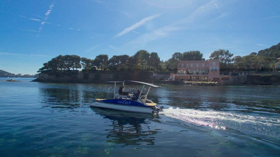 Nice: Private French Riviera Solar Boat Cruise - SeaZen in Beaulieu-sur-Mer: what makes the boat experience feel different
