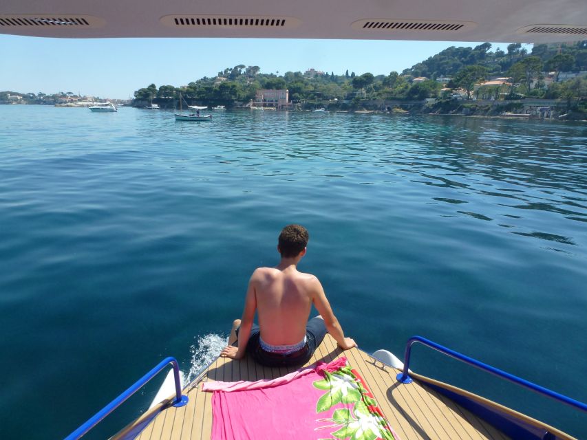 Nice: Private French Riviera Solar Boat Cruise - The captain-guide experience: stories, friendliness, and steering moments