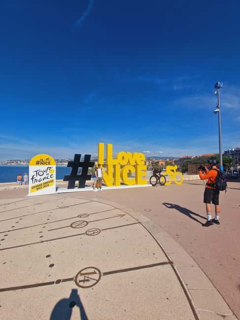 Nice: Villefranche Guided Electric Bike Tour - Promenade des Anglais, then the quick-hit photo landmarks