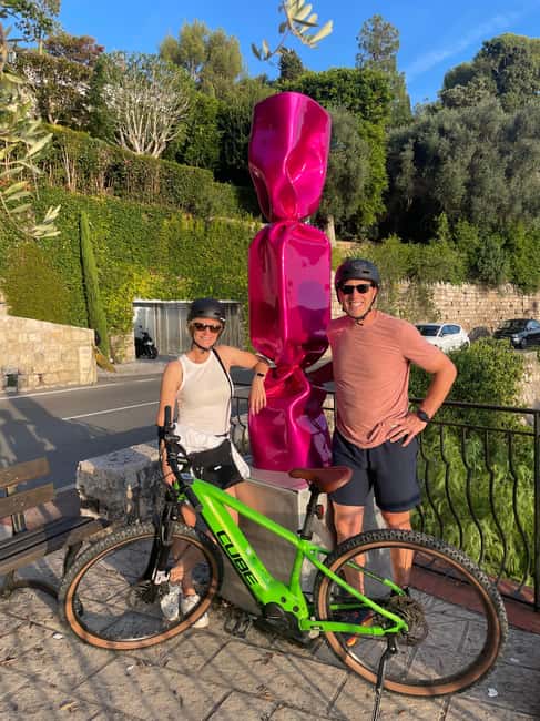 Nice: Villefranche Guided Electric Bike Tour - Small group size: why it feels more like a guided ride than a bus tour