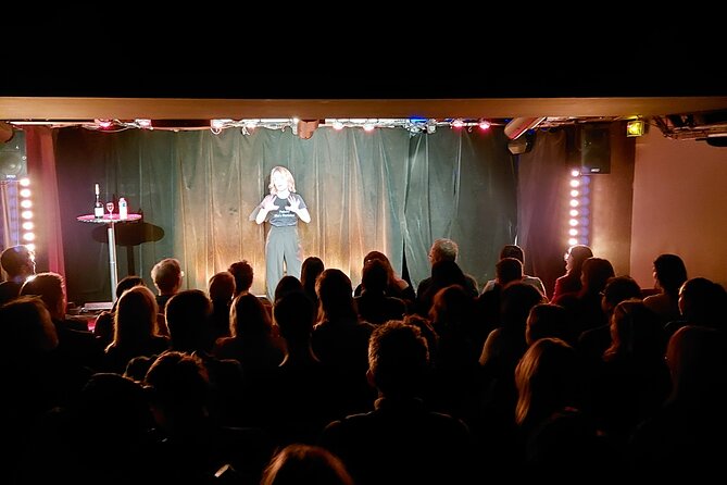 Oh My God She's Parisian! English Comedy Show in Paris - Théâtre BO Saint-Martin, a small room built for interaction