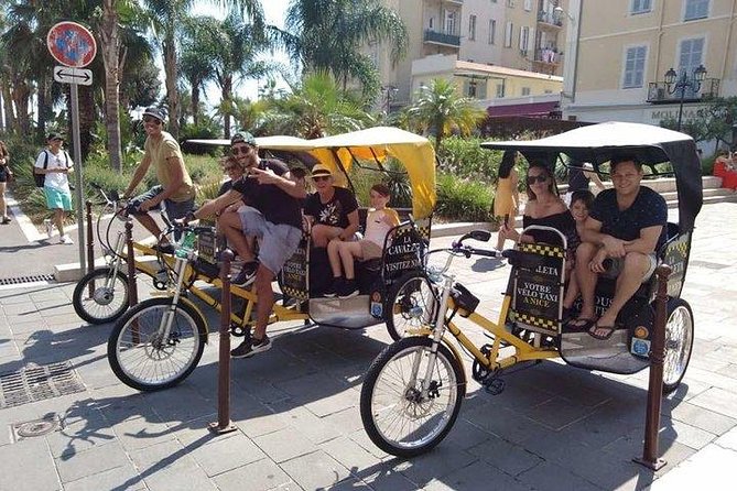 Original Nice city tour ( pedicab-vélo taxi) - Key highlights you will feel right away