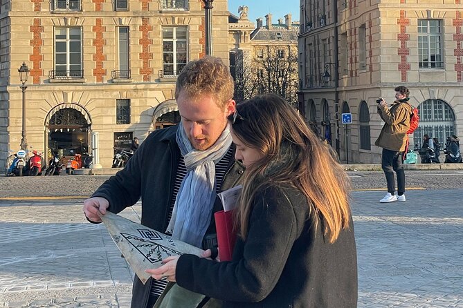 Outdoor Escape Game in Paris : The Stone of Nicolas Flamel - The Clue System: Artifacts, Riddles, and Looking Closely