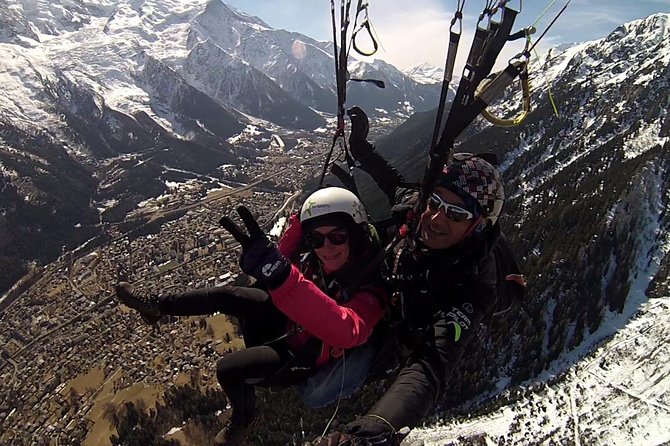 paragliding discovery flight - Meeting at Compagnie du Mont-Blanc, then up by ski lift