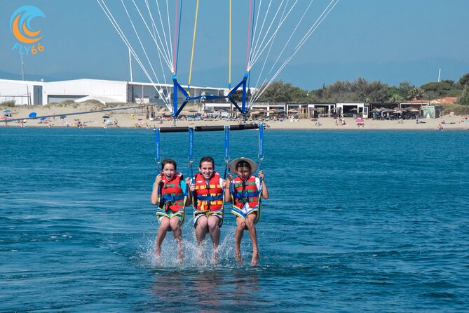 Parasailing - What the Cable Glide Over Canet-Plage Is Like