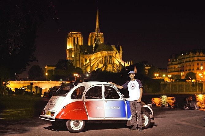 Paris and Montmartre 2CV Tour by Night with Champagne - Key Points You Should Know Before You Go