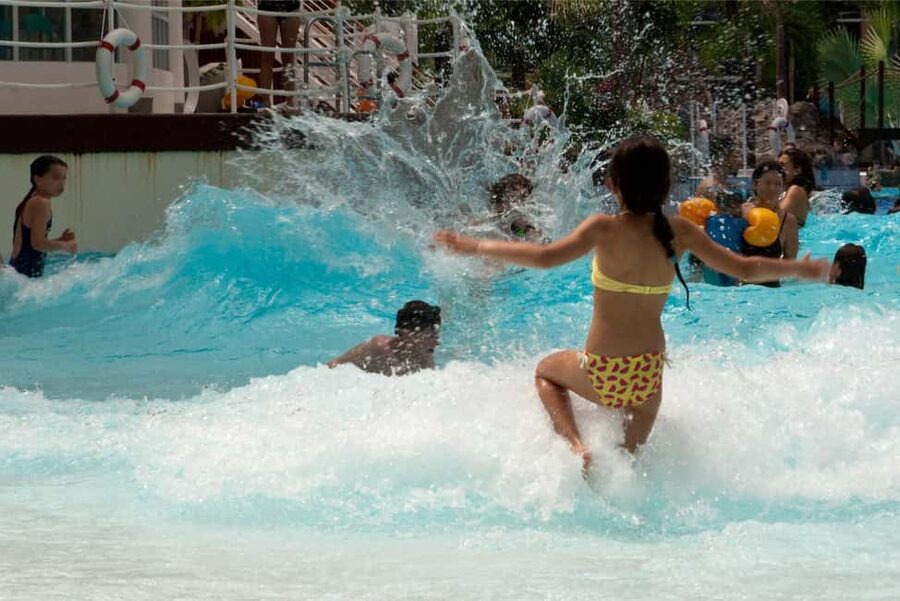 Paris: Aquaboulevard Water Park Entrance Ticket - The sandy beach and jacuzzis: where you actually recover