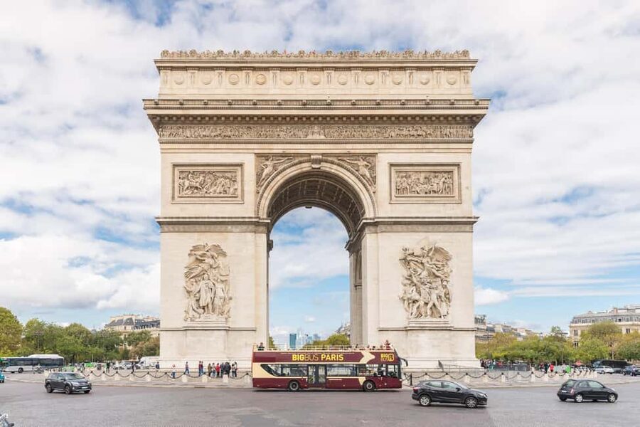 Paris: Arc de Triomphe Ticket & Big Bus Hop-on Hop-off Tour - The Bus Loop That Gives You Instant Orientation