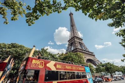 Paris Big Bus Hop-On Hop-Off Tour with Optional River Cruise