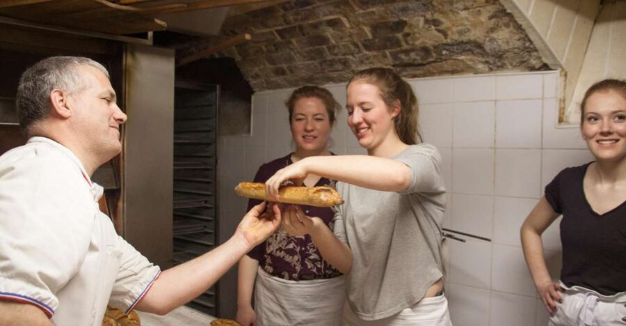 Paris: Bread and Croissant-Making Class - First stop: Le Petit Mitron, a real bakery setting