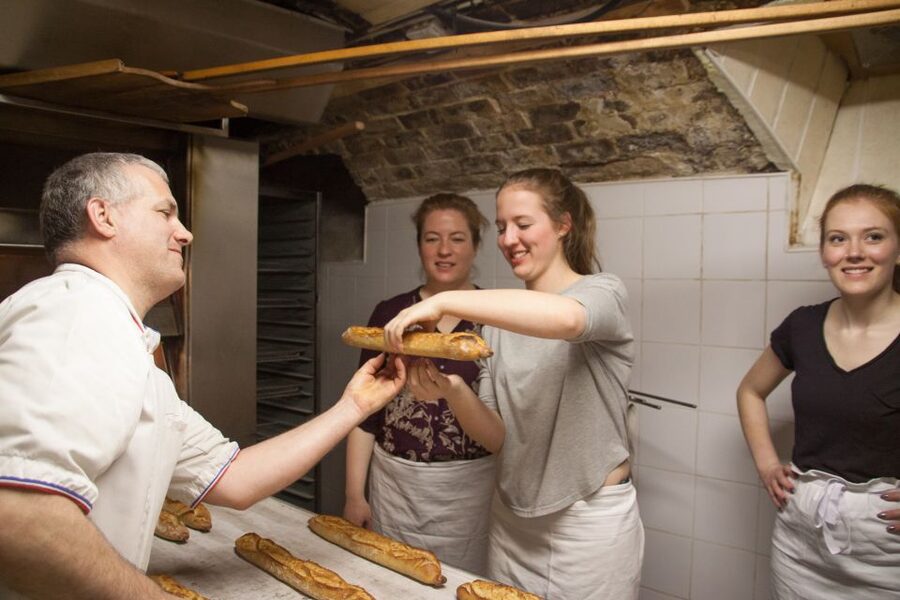 Paris: Bread and Croissant-Making Class - The special touch: tasting while the oven is working
