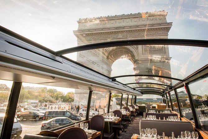 Paris Bustronome Gourmet Sightseeing Dinner on a Panoramic Bus - Key highlights worth planning for