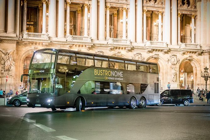 Paris Bustronome Gourmet Sightseeing Dinner on a Panoramic Bus - Audio Guide, French Melodies, and the Headphones Tip