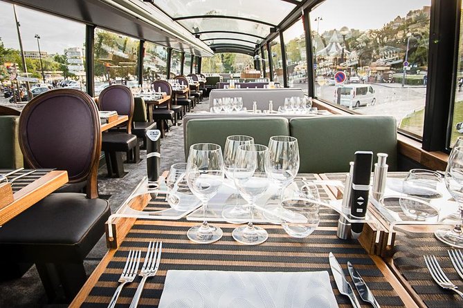 Paris Bustronome Gourmet Sightseeing Lunch on a Panoramic Bus - Route walkthrough: what you see, and where each stop matters