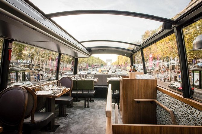 Paris Bustronome Gourmet Sightseeing Lunch on a Panoramic Bus - Price and value: what you are really paying for at $84.48