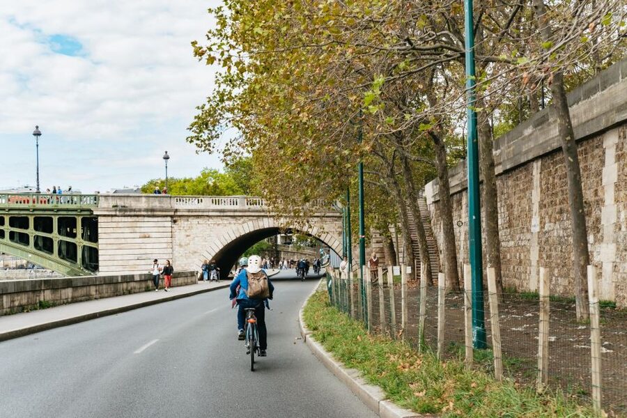 Paris: Charming Nooks and Crannies Bike Tour - Bikes, helmets, and the safety-first style that keeps you relaxed